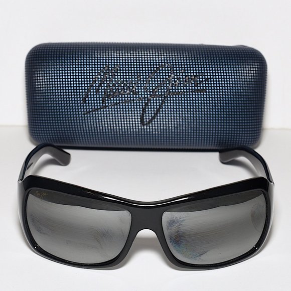 Maui Jim Accessories Maui Jim Palms Polarized Wrap Sunglasses